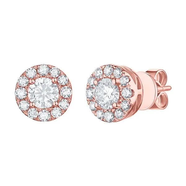Lab Grown Diamond Halo Earrings Mystique Jewelers Alexandria, VA
