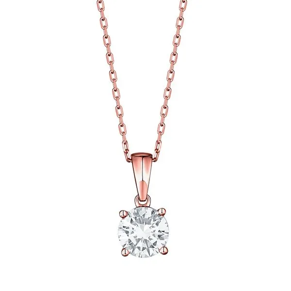 Lab Grown Diamond Solitaire Pendant Mystique Jewelers Alexandria, VA