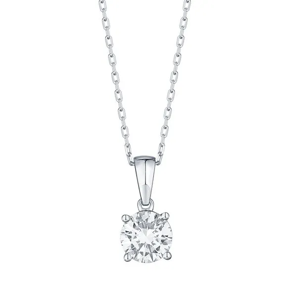 Lab Grown Diamond Solitaire Pendant Mystique Jewelers Alexandria, VA
