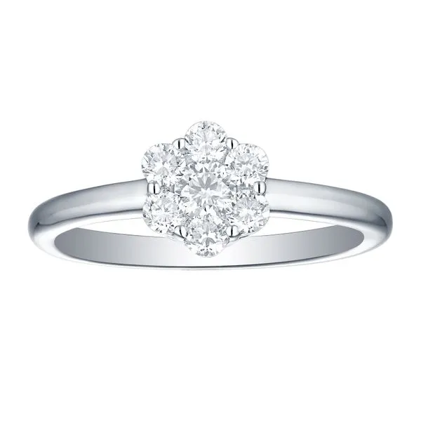 Lab Grown Diamond Flower Ring Mystique Jewelers Alexandria, VA