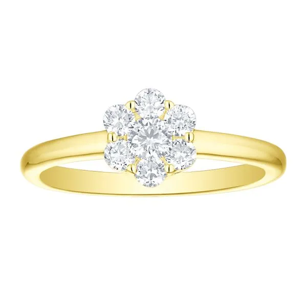 Lab Grown Diamond Flower Ring Mystique Jewelers Alexandria, VA