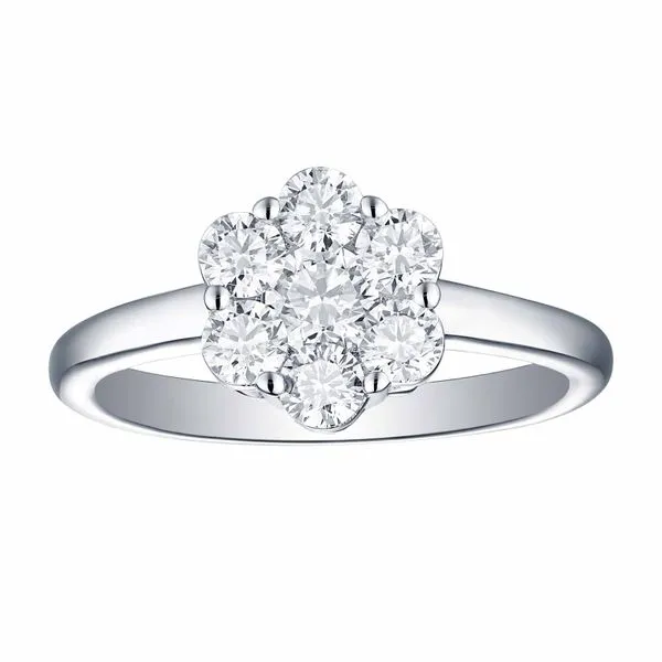 Lab Grown Diamond Flower Ring Mystique Jewelers Alexandria, VA