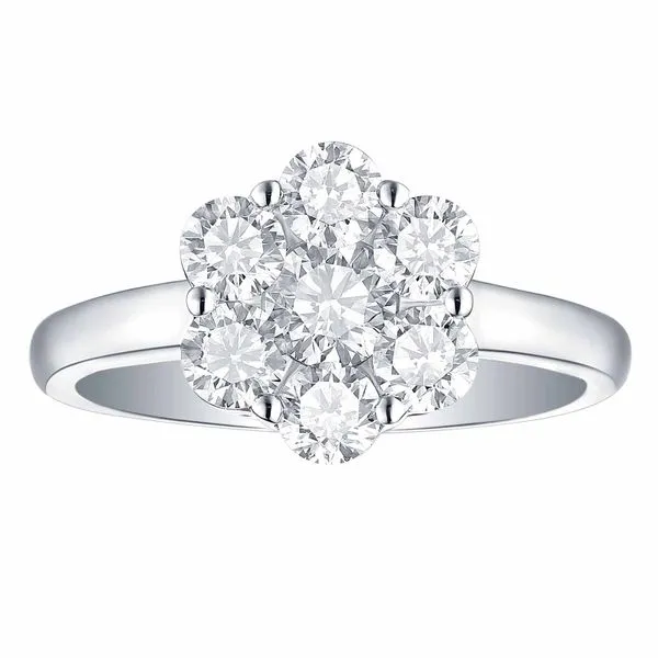 Lab Grown Diamond Flower Ring Mystique Jewelers Alexandria, VA
