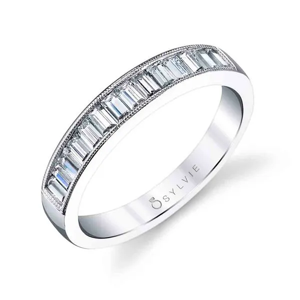 Women's Baguette Wedding Band Diamond Showcase Longview, WA