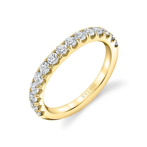 Women's Shared Prong Diamond Wedding Band Diamond Showcase Longview, WA