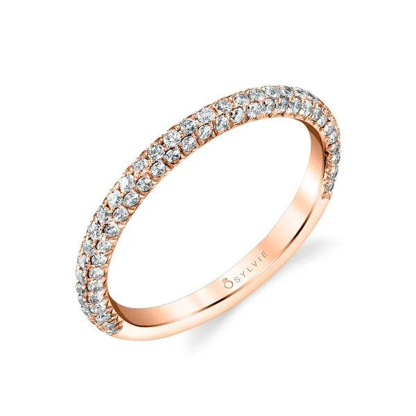 Women's Micro Pave Wedding Band Diamond Showcase Longview, WA