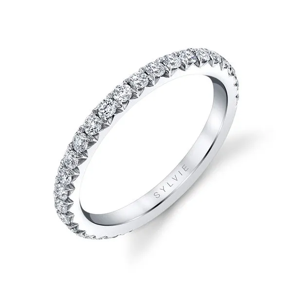 Women's Thick Pave Wedding Band - Vanessa Diamond Showcase Longview, WA