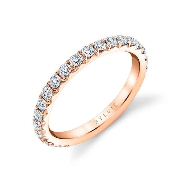 Women's Thick Pave Wedding Band - Malencia Diamond Showcase Longview, WA