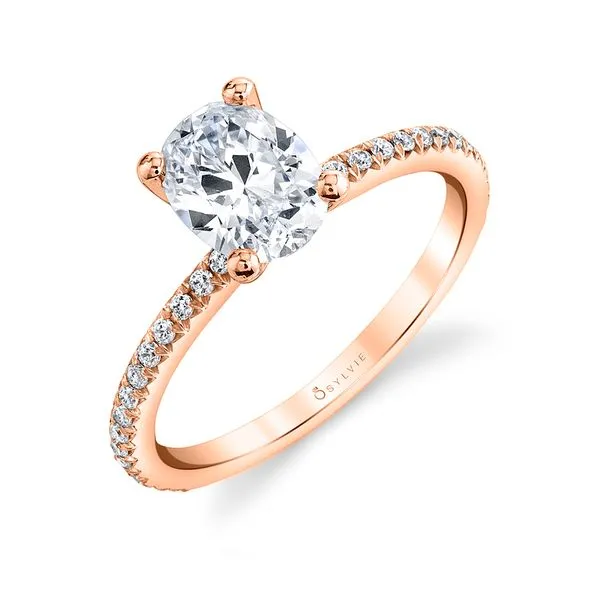 Women's Oval Cut Classic Engagement Ring - Adorlee Diamond Showcase Longview, WA