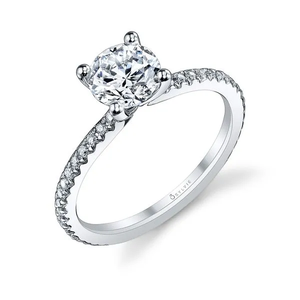 Women's Round Cut Classic Engagement Ring - Adorlee Diamond Showcase Longview, WA