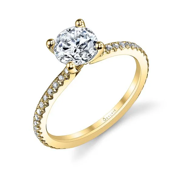 Women's Round Cut Classic Engagement Ring - Adorlee Diamond Showcase Longview, WA