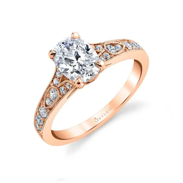 Women's Oval Cut Vintage Inspired Engagement Ring - Chereen Mitchell's Jewelry Norman, OK