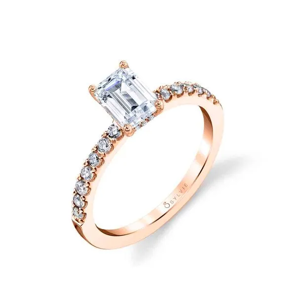 Women's Emerald Cut Classic Engagement Ring - Celeste Diamond Showcase Longview, WA
