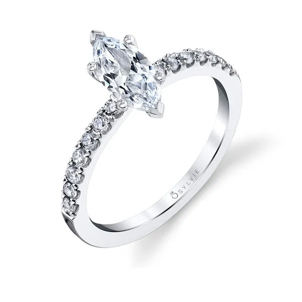 Women's Marquise Cut Classic Engagement Ring - Celeste Diamond Showcase Longview, WA