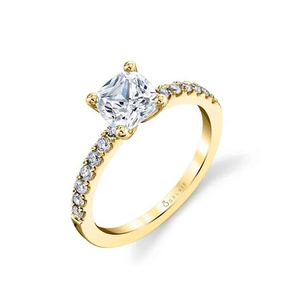 Women's Cushion Cut Classic Engagement Ring - Celeste Diamond Showcase Longview, WA