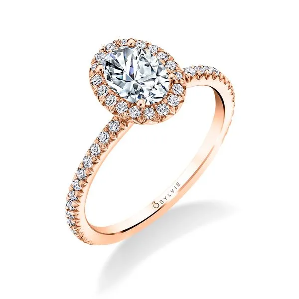 Women's Oval Cut Classic Halo Engagement Ring - Vivian Diamond Showcase Longview, WA