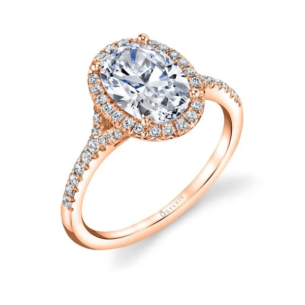 Women's Oval Cut Halo Engagement Ring - Alexandra Diamond Showcase Longview, WA