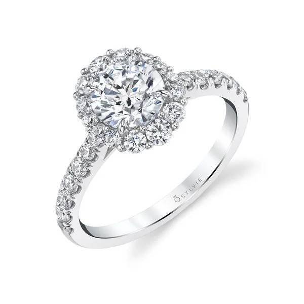 Women's Round Cut Halo Engagement Ring - Jillian Diamond Showcase Longview, WA