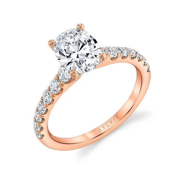 Women's Oval Cut Classic Engagement Ring - Veronique Diamond Showcase Longview, WA