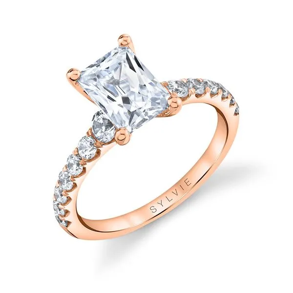 Women's Radiant Cut Classic Engagement Ring - Veronique Diamond Showcase Longview, WA