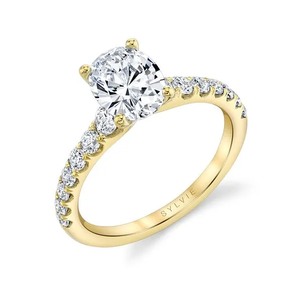 Women's Oval Cut Classic Engagement Ring - Veronique Diamond Showcase Longview, WA