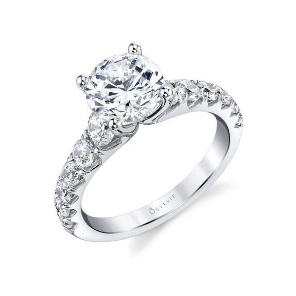Women's Wide Band Engagement Ring - Andrea Diamond Showcase Longview, WA