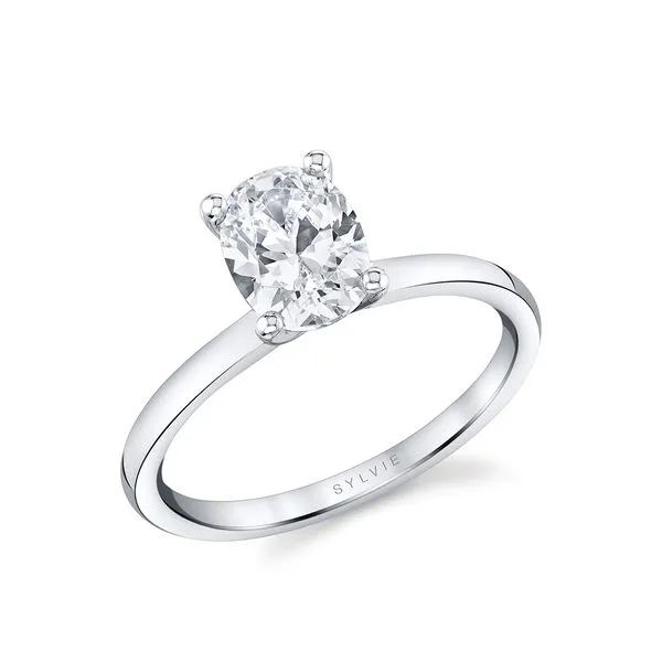 Women's Oval Cut Solitaire Engagement Ring - Dominique Diamond Showcase Longview, WA