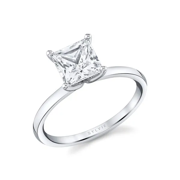 Women's Princess Cut Solitaire Engagement Ring - Dominique Diamond Showcase Longview, WA