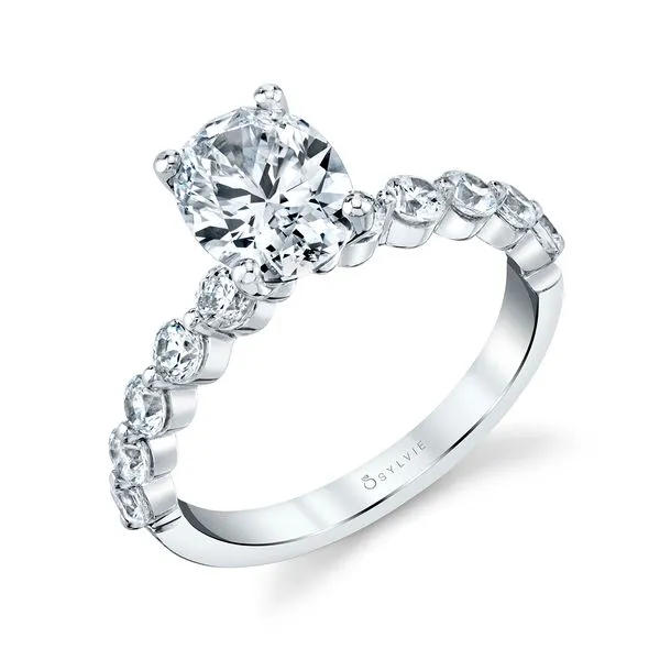 Women's Oval Cut Single Prong Engagement Ring - Karol Diamond Showcase Longview, WA