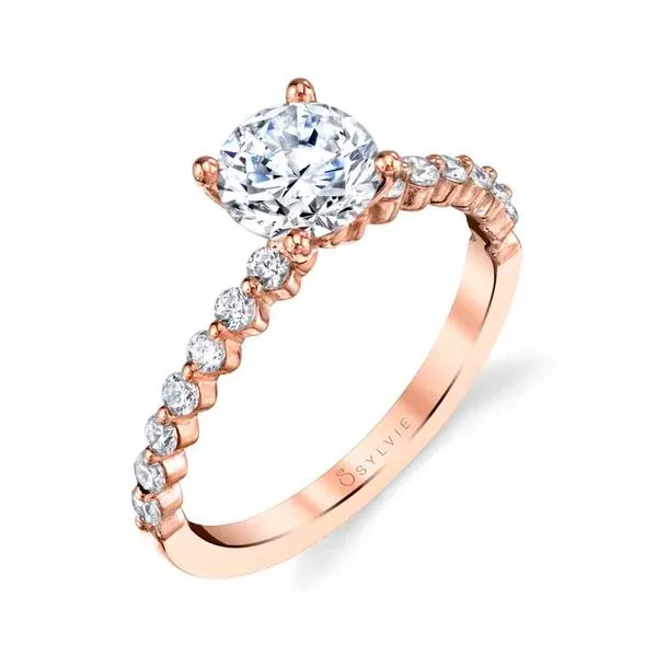 Women's Round Cut Classic Engagement Ring - Athena Diamond Showcase Longview, WA