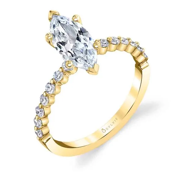 Women's Marquise Cut Classic Engagement Ring - Athena Diamond Showcase Longview, WA