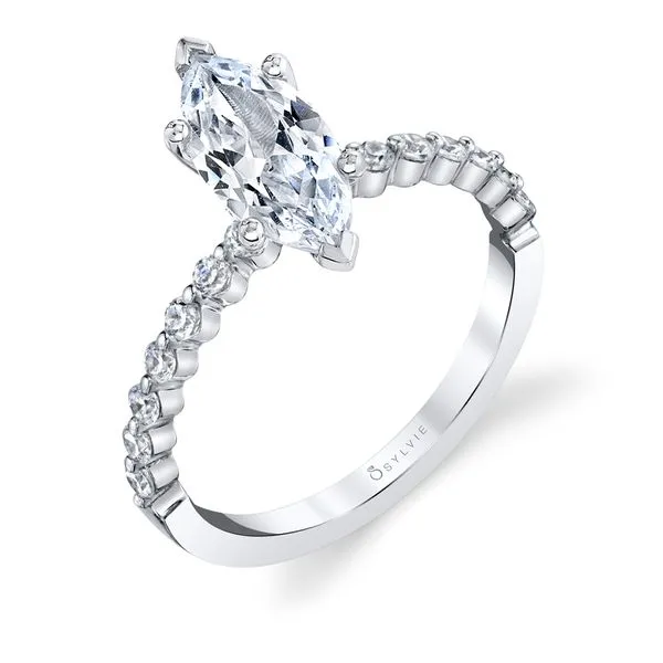 Women's Marquise Cut Classic Engagement Ring - Athena Diamond Showcase Longview, WA