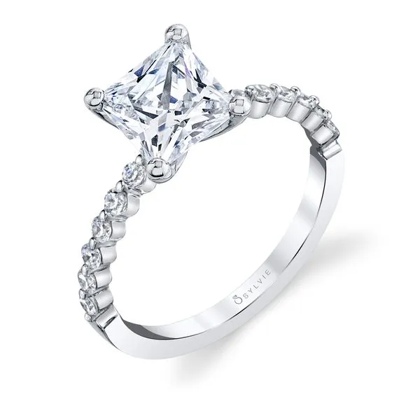 Women's Princess Cut Classic Engagement Ring - Athena Diamond Showcase Longview, WA