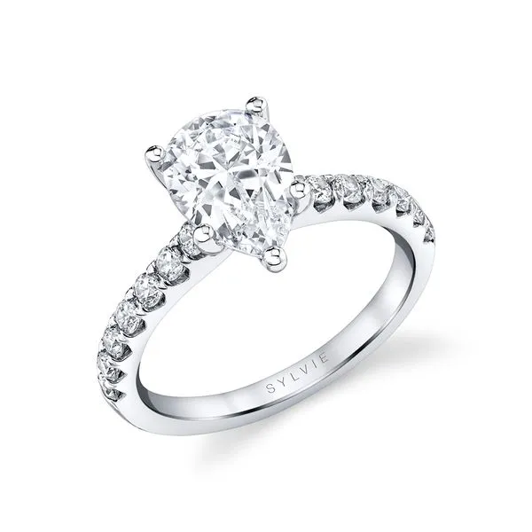 Women's Pear Cut Classic Engagement Ring - Aimee Diamond Showcase Longview, WA