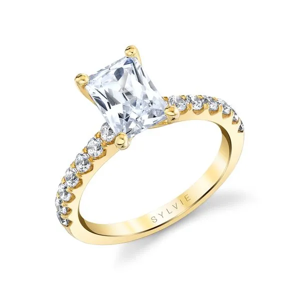 Women's Radiant Cut Classic Engagement Ring - Aimee Diamond Showcase Longview, WA