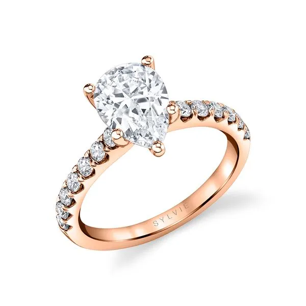 Women's Pear Cut Classic Engagement Ring - Aimee Diamond Showcase Longview, WA