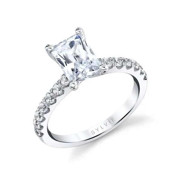 Women's Radiant Cut Classic Engagement Ring - Aimee Diamond Showcase Longview, WA
