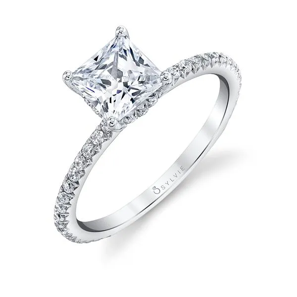 Women's Princess Cut Classic Engagement Ring - Maryam Diamond Showcase Longview, WA