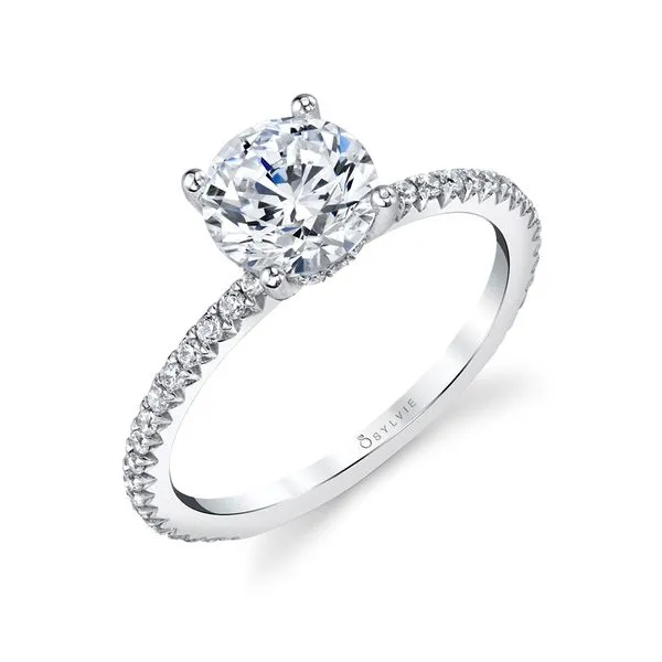 Women's Round Cut Classic Engagement Ring - Maryam Diamond Showcase Longview, WA