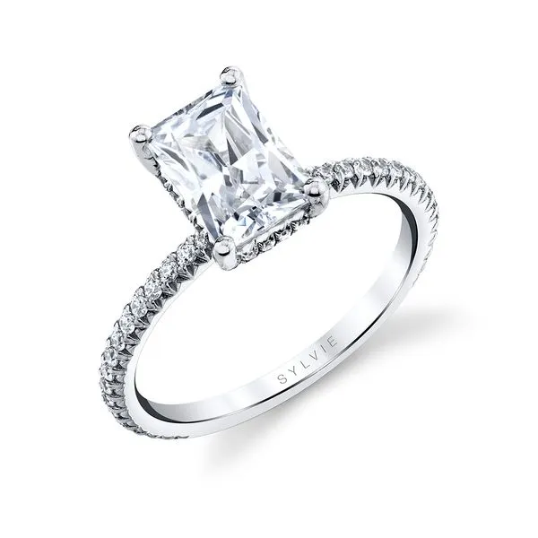 Women's Radiant Cut Classic Engagement Ring - Maryam Diamond Showcase Longview, WA