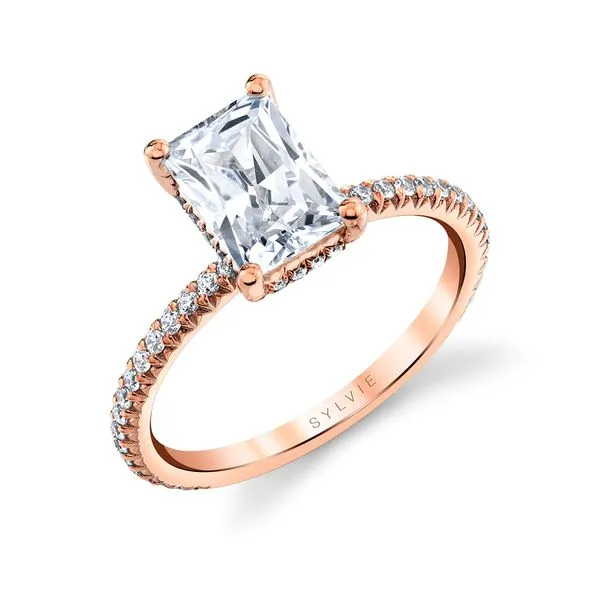 Women's Radiant Cut Classic Engagement Ring - Maryam Diamond Showcase Longview, WA