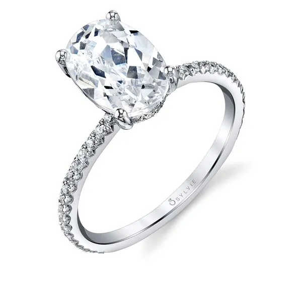 Women's Oval Cut Classic Engagement Ring - Maryam Diamond Showcase Longview, WA