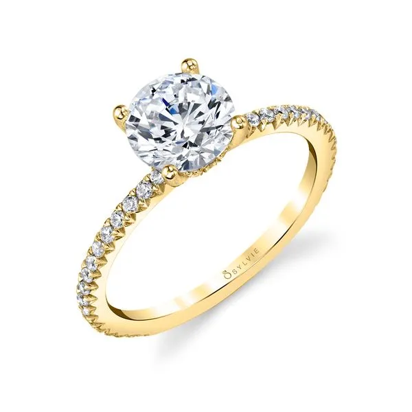Women's Round Cut Classic Engagement Ring - Maryam Diamond Showcase Longview, WA