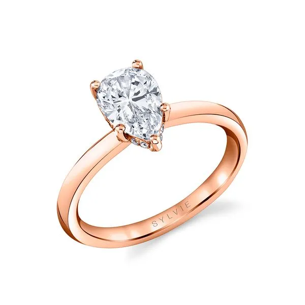 Women's Pear Cut Solitaire Engagement Ring - Joanna Mitchell's Jewelry Norman, OK