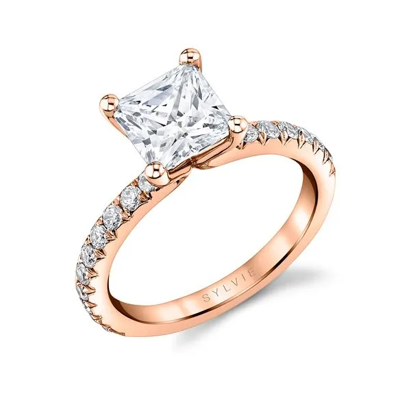 Women's Princess Cut Classic Engagement Ring - Vanessa Diamond Showcase Longview, WA