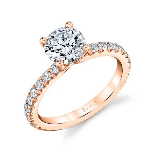 Women's Round Cut Classic Engagement Ring - Vanessa Diamond Showcase Longview, WA