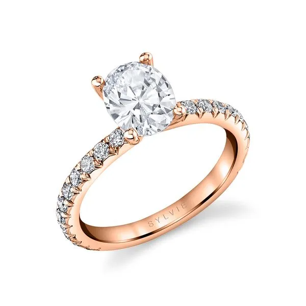 Women's Oval Cut Classic Engagement Ring - Vanessa Diamond Showcase Longview, WA