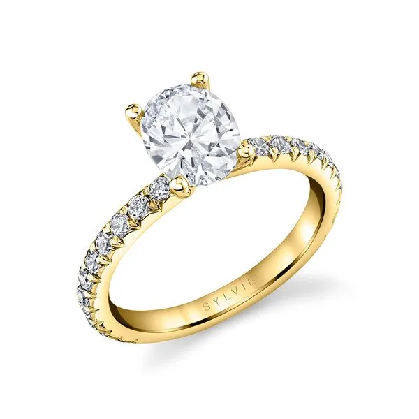 Women's Oval Cut Classic Engagement Ring - Vanessa Diamond Showcase Longview, WA
