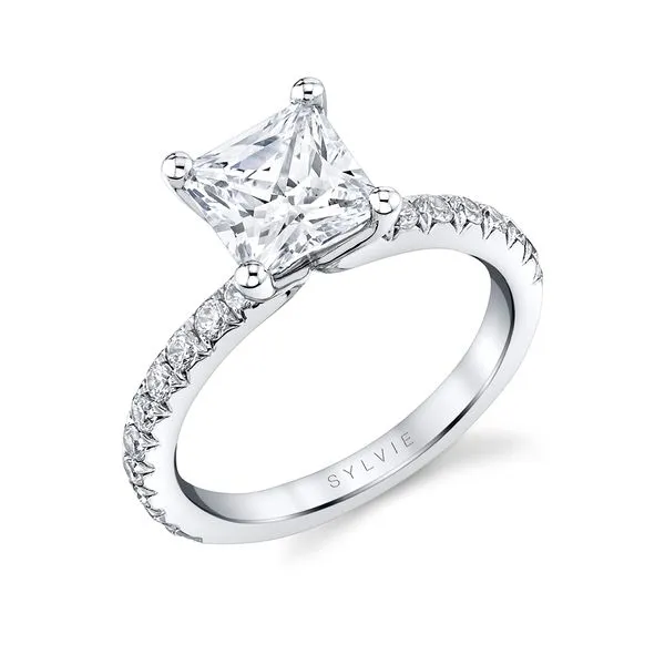 Women's Princess Cut Classic Engagement Ring - Vanessa Diamond Showcase Longview, WA