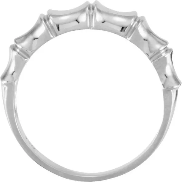 Bamboo Design Band Image 2 Hopman Jewelers Elkhart, IN